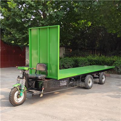 電動平板車是一種履帶式運輸車輛，工作速度快